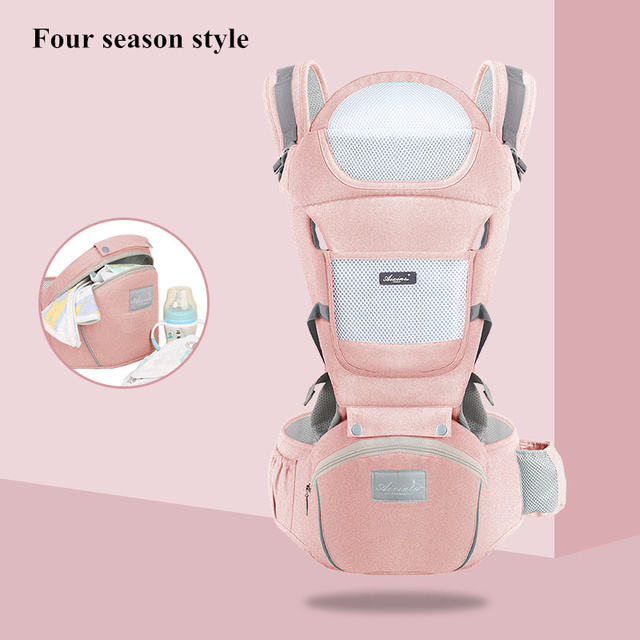 Ergonomic new born Baby Carrier Infant Kids Backpack Hipseat Sling Front Facing Kangaroo Baby Wrap  Activity & Gear