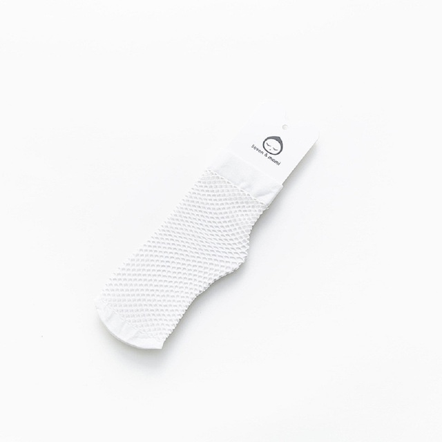 Newborn Baby Girls Ankle High Socks Lovely Mesh Hollow Princess Fishnet Socks