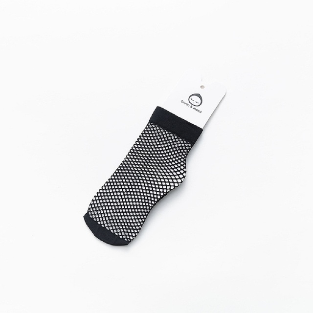 Newborn Baby Girls Ankle High Socks Lovely Mesh Hollow Princess Fishnet Socks