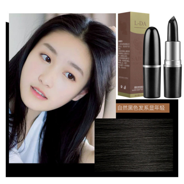 One-Time Hair dye Instant Gray Root Coverage Hair Color Modify Cream Stick Accessories & Tools