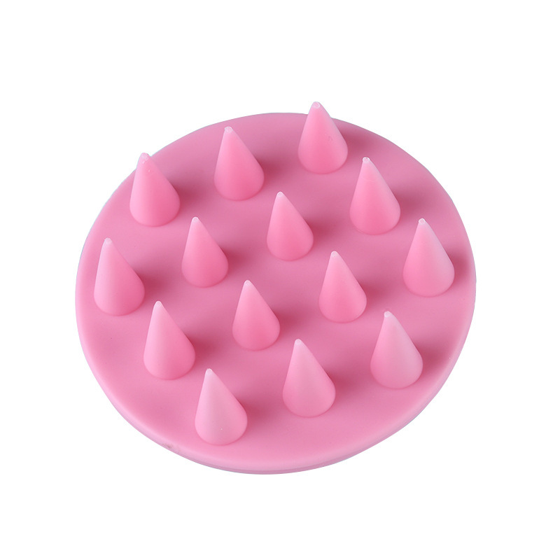 Silicone Shampoo Scalp Hair Massager Shampoo Massage Comb Bath Massage Makeup