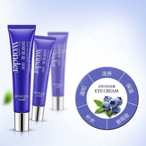 BIOAQUA Blueberry Lighting Eyes Gel Anti Wrinkle Eye Cream Anti-Puffiness Dark Circle Anti-Aging Moisturizing Eye creams Skin Care