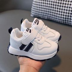 Sneakers  2023 Premium, Simple, Personalized, Versatile Spring New Sports Shoes For Boys, Babies, Little White Shoes, Casual Running Shoes 36 White