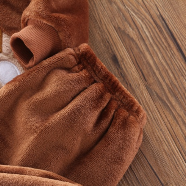 Autumn Winter Flannel Pajamas Newborn Clothes Baby Boy Clothes Set For Girls Clothing Suits & Blazer