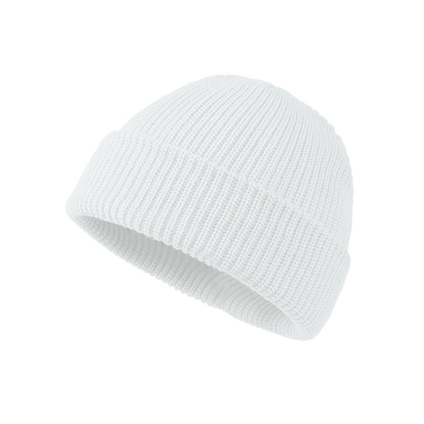 Men Fashion Knitted Hats Boy Skullcap Male Beanie Winter Retro Brimless Baggy Melon Hats & Caps