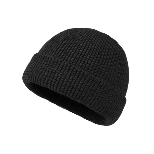 Men Fashion Knitted Hats Boy Skullcap Male Beanie Winter Retro Brimless Baggy Melon Hats & Caps