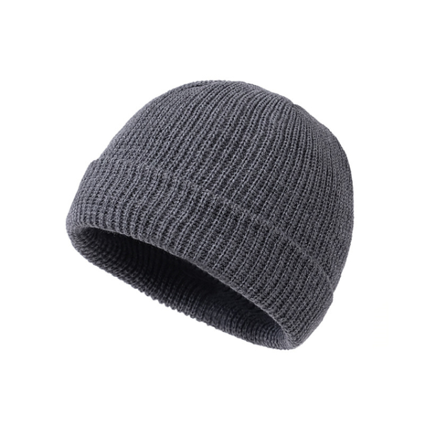 Men Fashion Knitted Hats Boy Skullcap Male Beanie Winter Retro Brimless Baggy Melon Hats & Caps