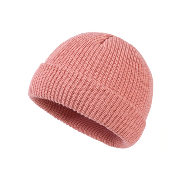 Men Fashion Knitted Hats Boy Skullcap Male Beanie Winter Retro Brimless Baggy Melon Hats & Caps