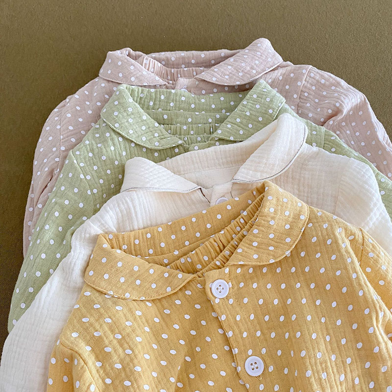 MILANCEL 2021 Autumn New Kids Pajama Set Brief Boys Sleeper Wear Girls Sleepwear