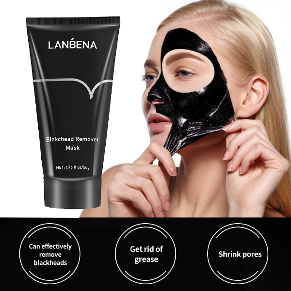 LANBENA Blackhead Remover Mask Deep Cleansing Oil Control Peel-Off Acne Skin Care