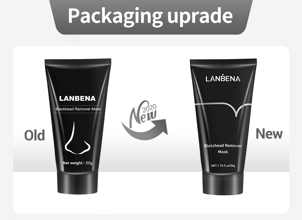 LANBENA Blackhead Remover Mask Deep Cleansing Oil Control Peel-Off Acne Skin Care