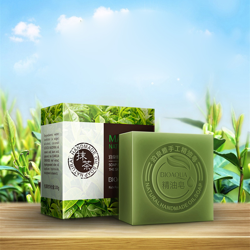 BIOAQUA Natural Plant Essential Oil Handmade Soap Whitening Moisturizing Skin Care