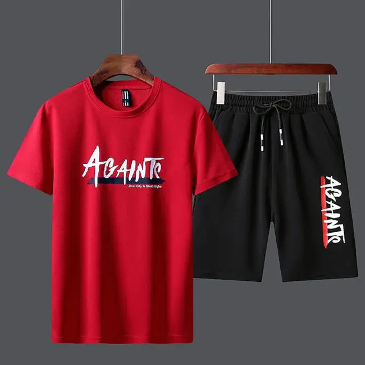 2-piece Men's Sportswear Sportswear Two-piece T-shirt And Polos Two-piece Clothing Comfortable And Fashionable Hot Selling Styles