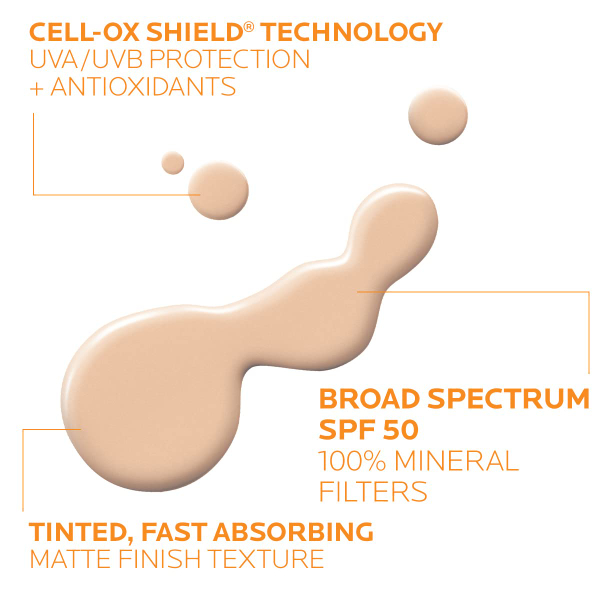 La Roche Posay Sunscreen SPF 50+ Face Sunscreen Oil-Free Ultra-Light Fluid Broad Makeup