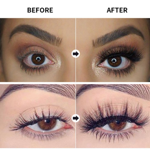 Waterproof Rimel 4D Silk Fiber Lash Mascara Effet Faux Cils Rimel Macara Lengthens Eyelash Growth Makeup