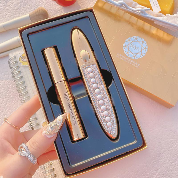 Thick Curling Mascara Eyelash Primer Set Silk Waterproof Lasting Mascara Volume Extension Female Cosmetics Makeup