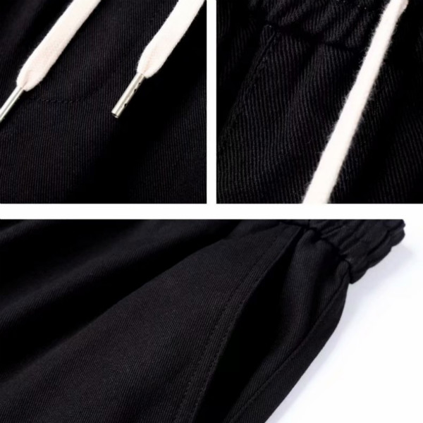 Mens Fashion New Cargo Pants Handsome Pattern Print Loose Streetwear Trousers
