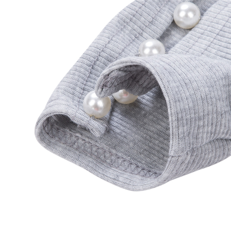 Fashion Women Lace Hollow Out Turtleneck Sweater Tops Pearl Tops Ladies Autumn Warm  Tops