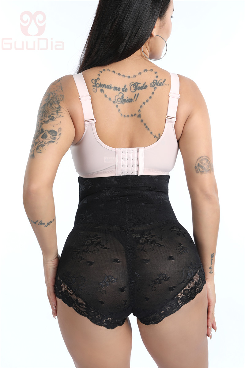 Shaper Panties  Lace Shapers Body Shaper with Zipper Double Control Lingerie Shapewear