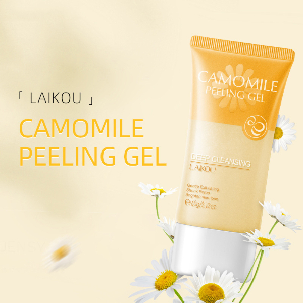 Camomile Exfoliating Gel Absorb Dirt Remove Blackhead Deep Cleaning Face Cream Oil Control Skin Care