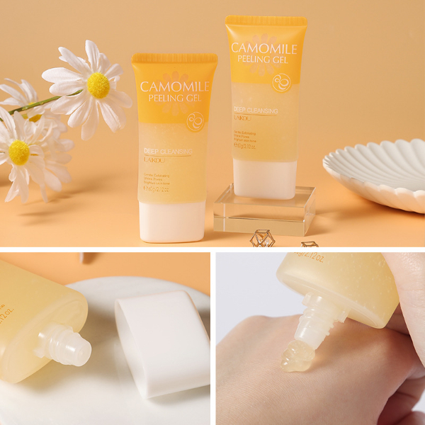 Camomile Exfoliating Gel Absorb Dirt Remove Blackhead Deep Cleaning Face Cream Oil Control Skin Care