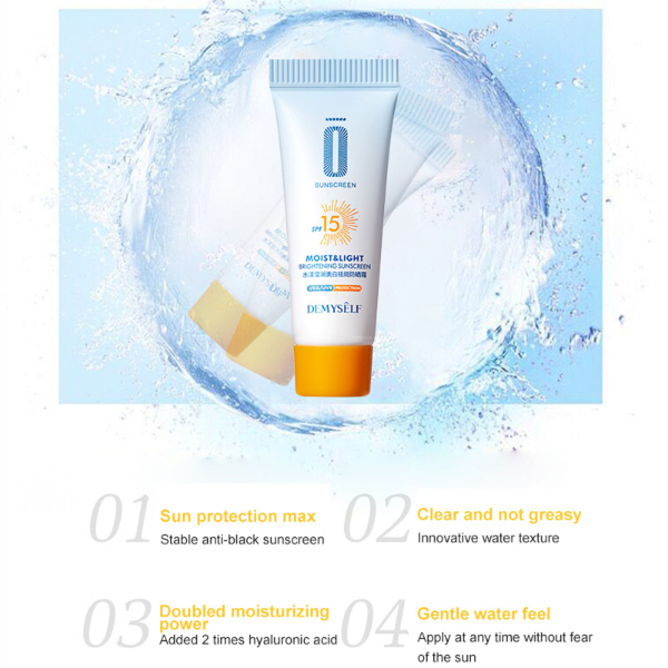 Sunscreen Cream Protector Facial Solar Sun Block Gel Isolation Lotion Sun Cream Bleaching Skin Care