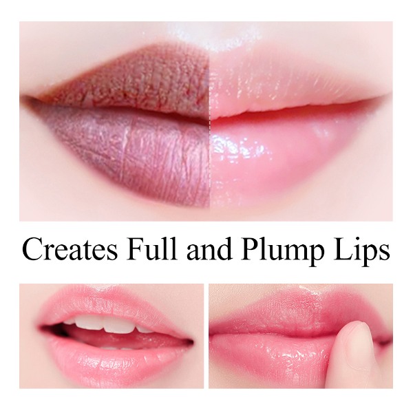 LANBENA Rose Lip Balm Natural Extract Fade Lip Lines Long-lasting Nourishing Lip Plumper Relieve  Makeup