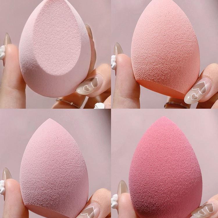 4pcs Professional Cosmetic Puffs Fashion Make up Blender Sponge Foundation Powder Sponge Blending Beauty Tool Accessories