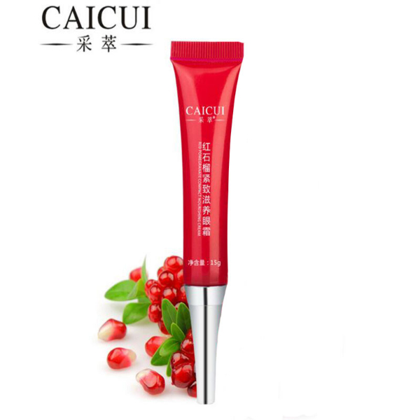CaiCui Red Pomegranate campact nourishing cream elastic skin care eye cream facial anti puffiness face care remove dark circles Skin Care
