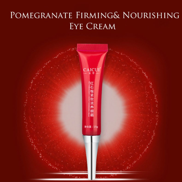 CaiCui Red Pomegranate campact nourishing cream elastic skin care eye cream facial anti puffiness face care remove dark circles Skin Care