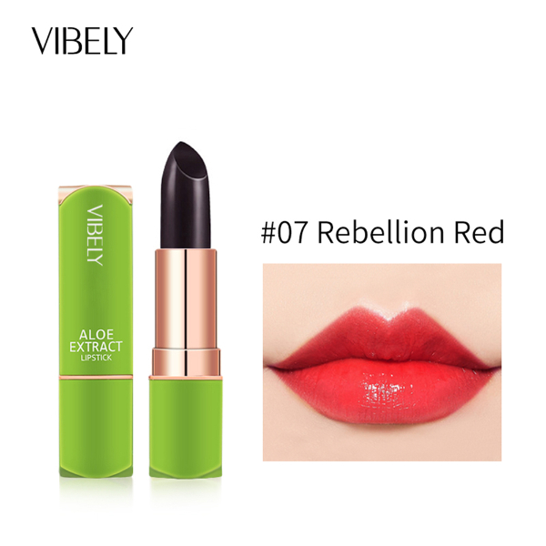 VIBELY New 7 Color Color Mood Changing Lip Balm Natural Aloe Vera Lipstick Long Lasting Moisturizing Makeup
