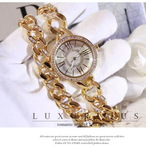 Bracelet Watch Women's Fashion Versatile Fashion Watch Leisure Atmosphere Women's Quartz Watch Women Watches