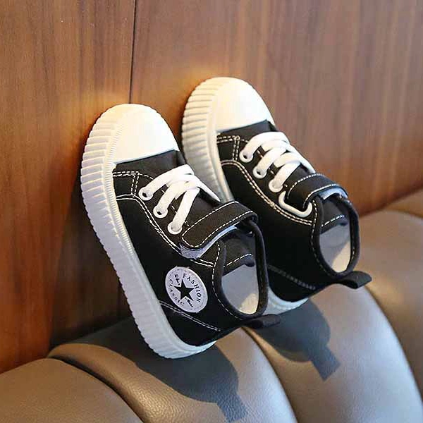 Sneakers This Year's Popular Fine Workmanship Children Simple Personality All Match Student Canvas Sports Shoes