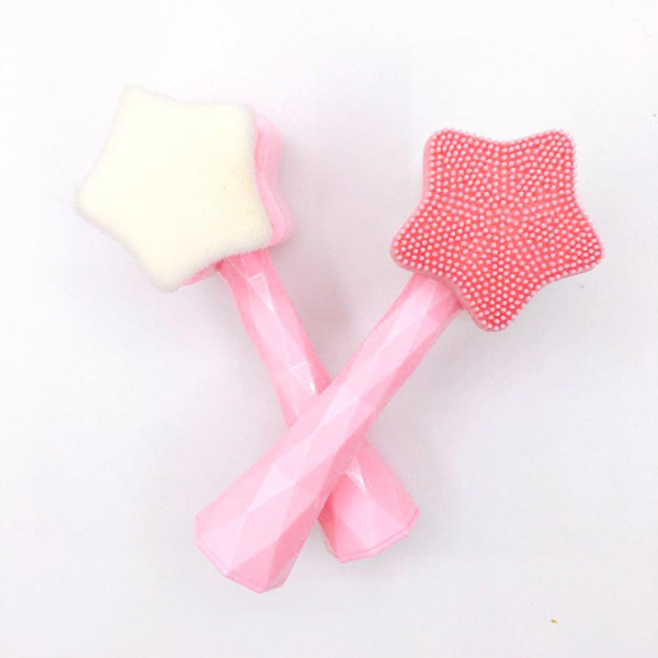 LAIKOU Star  Face Cleaner Mini Massage Brush Washing MachineS kin Pore Cleaner Nail & Tools