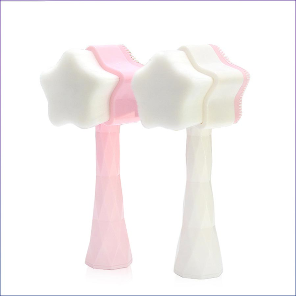 LAIKOU Star  Face Cleaner Mini Massage Brush Washing MachineS kin Pore Cleaner Nail & Tools