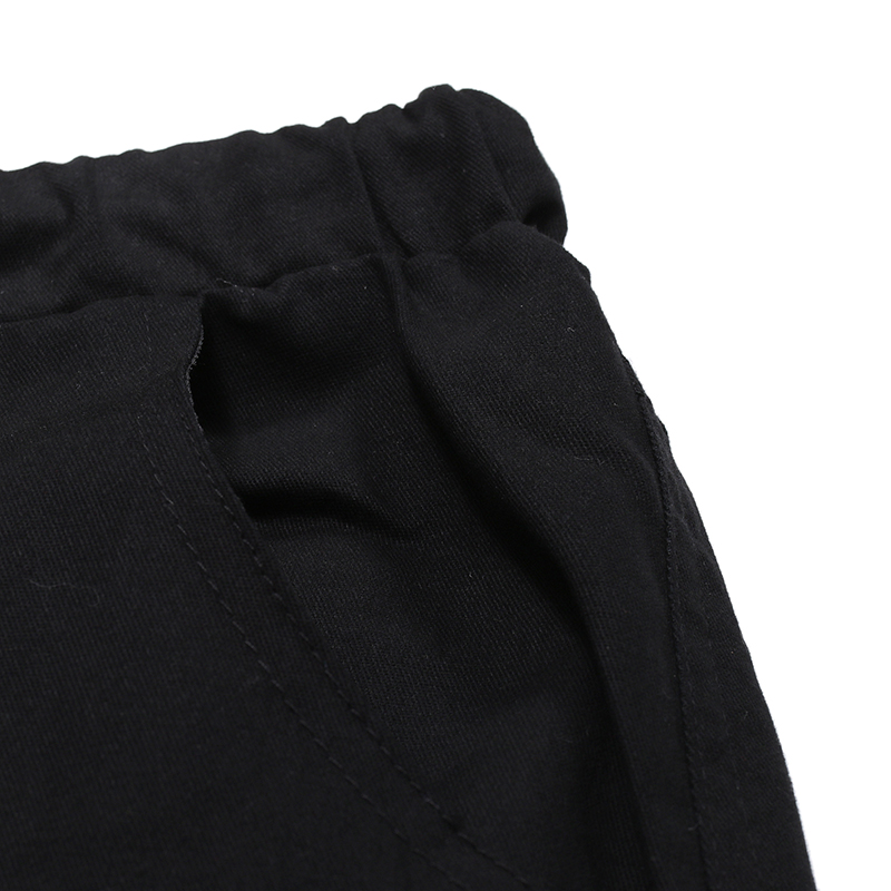 Autumn and winter new style men's cotton casual trousers fashion leather solid color  Trousers