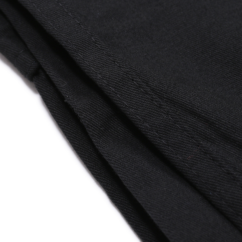 Autumn and winter new style men's cotton casual trousers fashion leather solid color  Trousers