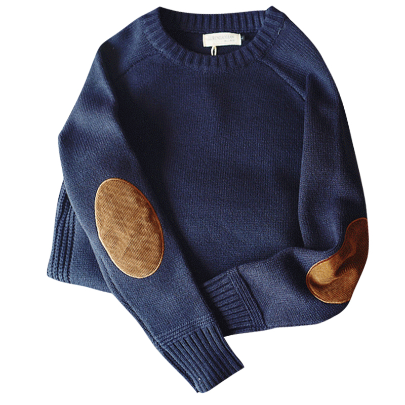 2021 Men Pullover Sweater Autumn New Fashion Casual Loose Thick O-Neck Wool Knitted Oversize Sweatshirts, Cardigans & Hoodies