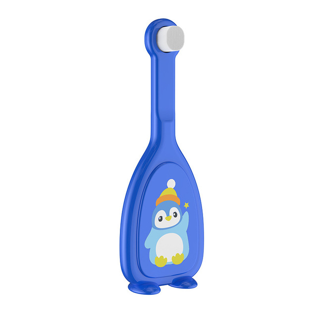 Children U-Shape Toothbrush 2-12years Kids Teeth Oral Care Cleaning Brush Soft Silicone  Oral Hygiene