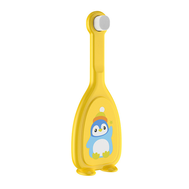 Children U-Shape Toothbrush 2-12years Kids Teeth Oral Care Cleaning Brush Soft Silicone  Oral Hygiene