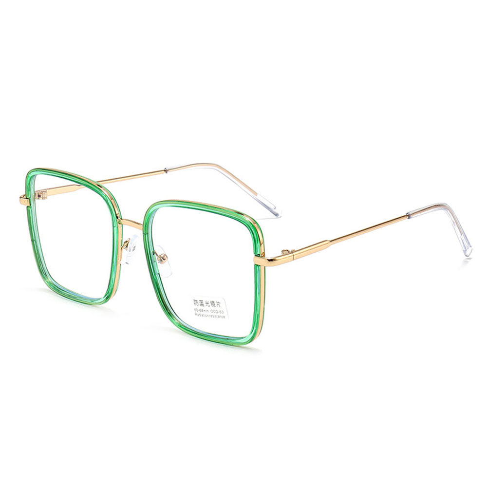 Big Frame Square Anti-blue Light Glasses Oversized Computer Eyewear Other Women's Fashion Accessories