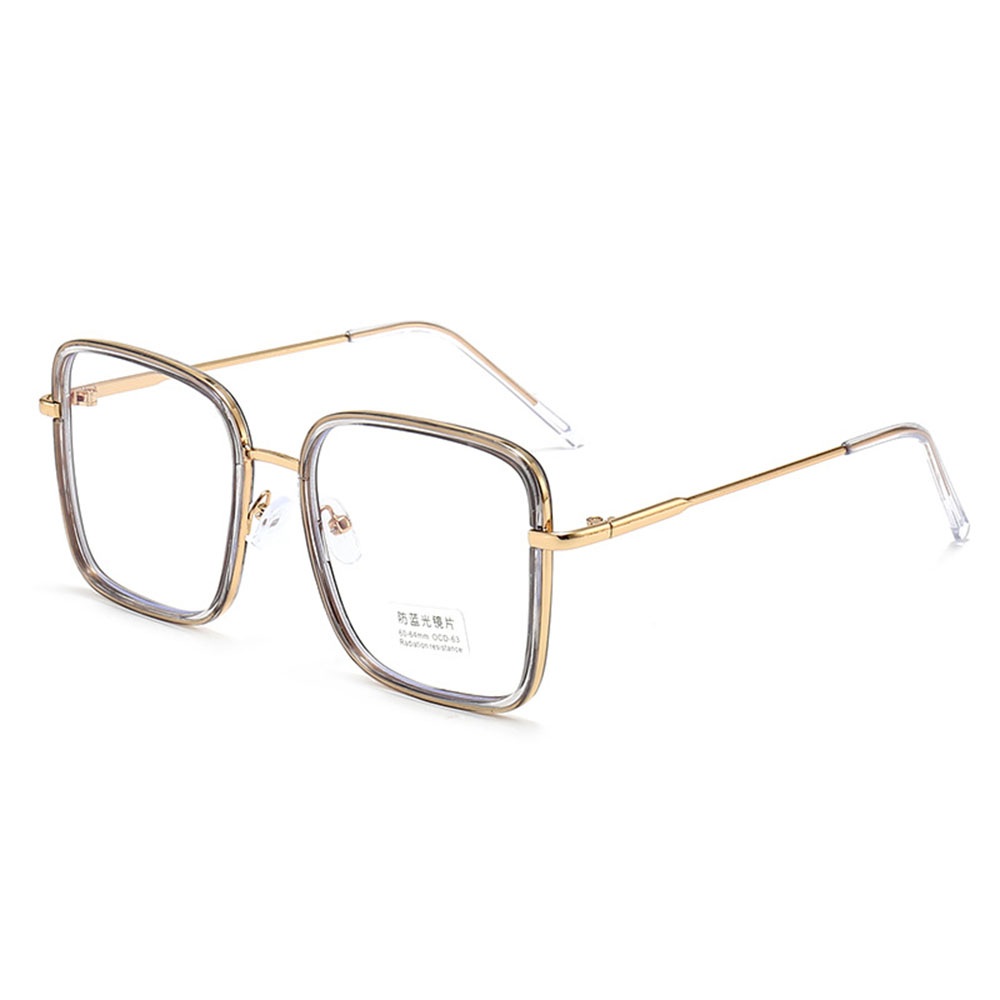 Big Frame Square Anti-blue Light Glasses Oversized Computer Eyewear Other Women's Fashion Accessories