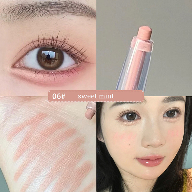 Diamond Eyes Pencil Shiny Glitter Eyeshadow Pen Eyeliner Pearlescent Matte Highlight Pen Brighten Silkworm Makeup
