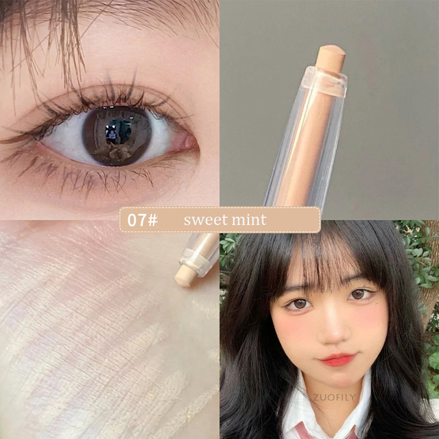 Diamond Eyes Pencil Shiny Glitter Eyeshadow Pen Eyeliner Pearlescent Matte Highlight Pen Brighten Silkworm Makeup