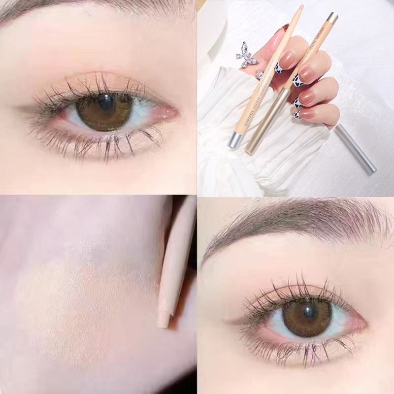 Diamond Eyes Pencil Shiny Glitter Eyeshadow Pen Eyeliner Pearlescent Matte Highlight Pen Brighten Silkworm Makeup