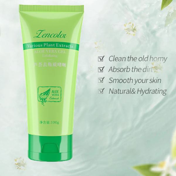 100g Exfoliating Face Scrub Peeling Gel Moisturizing Whitening Facial Cleanser Deep Exfoliator Gel Scrub Smooth Skin Care