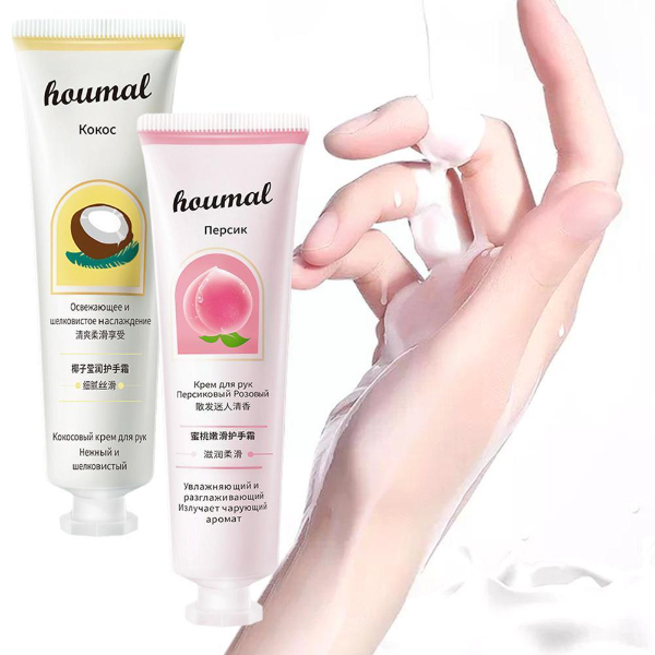 30g Peach Tender Smooth Hand Cream Moisturizing Soothes Anti-fine Nourishing Hand Brightening Gentle Lines Skin Care
