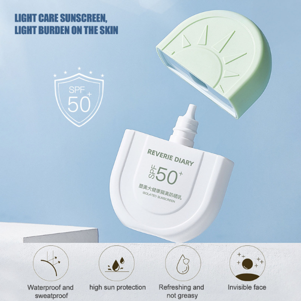 SPF 50 Sunscreen Cream Protector UV Clear Facial Sunscreen Summer Sunscreen Cream SPF 50 Facial Skin Care