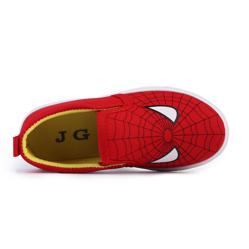 Children Spiderman Batman Casual Shoes Girls Boys Kids Fashion Cotton Padded Athletic Sneakers