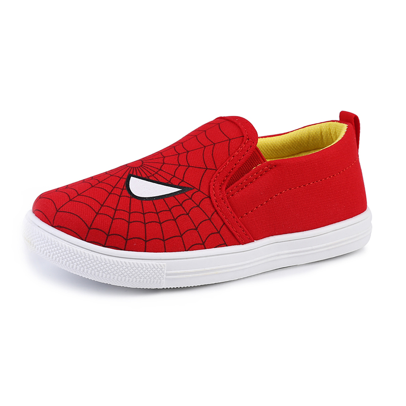 Children Spiderman Batman Casual Shoes Girls Boys Kids Fashion Cotton Padded Athletic Sneakers